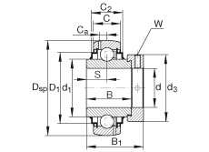 Bearing G1015-KRR-B-AS2/V INA