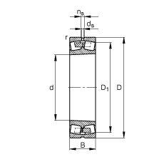 Bearing 239/670-B-K-MB FAG