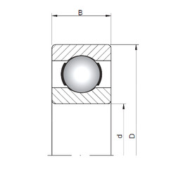 Bearing 619/9 ISO