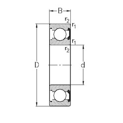 Bearing 61903-2RSR NKE