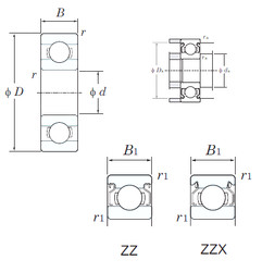 Bearing 637ZZ KOYO