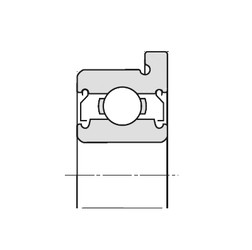 Bearing FLWBC8-14ZZ NTN