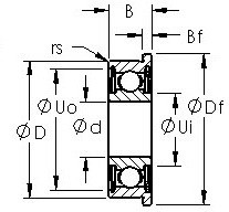 Bearing FR8ZZ AST