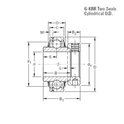 Bearing G1107KRR Timken