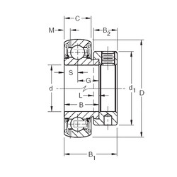 Bearing GRA009RRB Timken