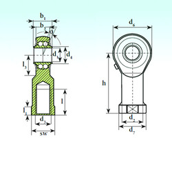 Bearing TSF 18 BB ISB