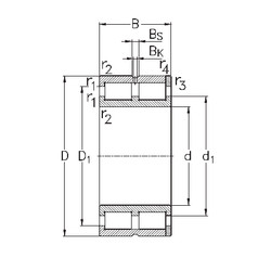 Bearing NNC4984-V NKE