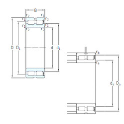 Bearing NNCF4922CV SKF