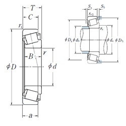 Bearing T7FC070 NSK