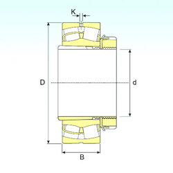 Bearing 239/670 EKW33+OH39/670 ISB