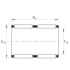 Bearing K26X30X22-ZW INA