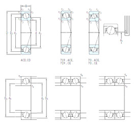 Bearing 71817 CD/HCP4 SKF