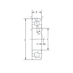 Bearing 7900AC NACHI