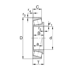 Bearing TR407215 KBC