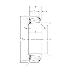 Bearing 87045/87080 Gamet