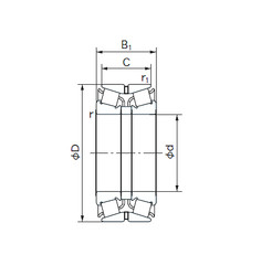 Bearing 85KBE22 NACHI