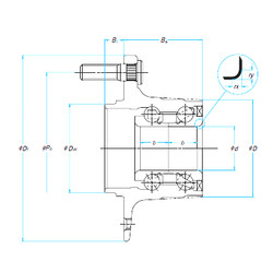 Bearing ZA-32BWK08A-Y-2-01 H NSK