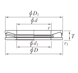 Bearing THR343007A KOYO