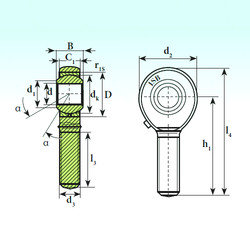 Bearing TSM 6 ISB