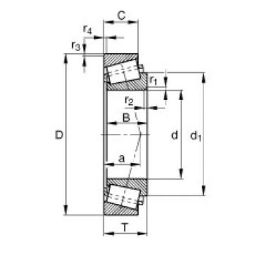 Bearing T7FC045 FAG