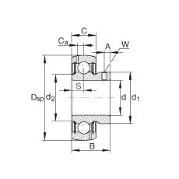 Bearing GAY008-NPP-B-AS2/V INA