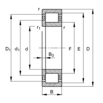 Bearing NUP2328-E-M1 FAG