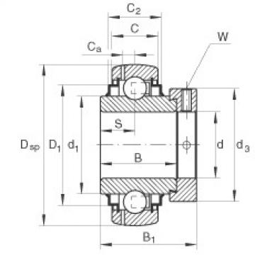 Bearing GE20-KLL-B INA