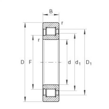 Bearing SL192320-TB INA