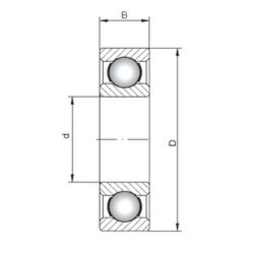 Bearing 61836 ISO