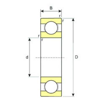 Bearing 61844 ISB