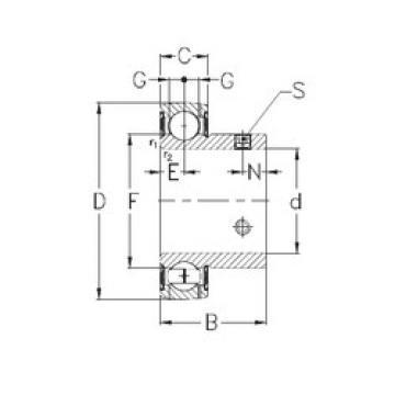 Bearing GAY45-NPPB NKE