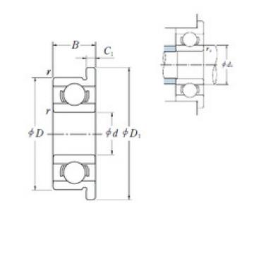 Bearing FR 166 NSK