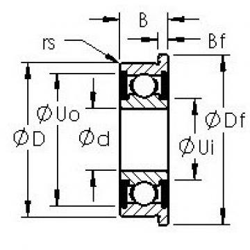 Bearing FR6-2RS AST