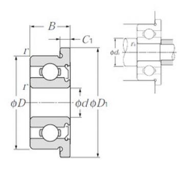 Bearing FLRA166Z NTN