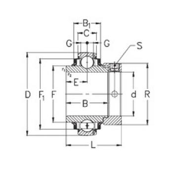 Bearing GNE35-KRRB NKE