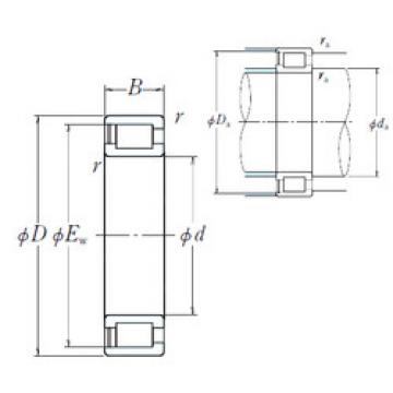 Bearing NCF1880V NSK