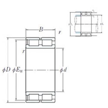 Bearing NNCF48/500V NSK