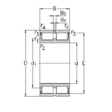 Bearing NNCL4838-V NKE