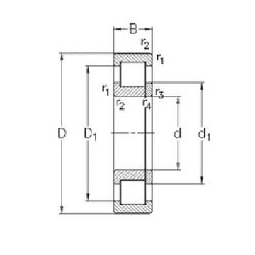 Bearing NUP2326-E-M6 NKE