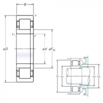 Bearing NUP2334EM NSK