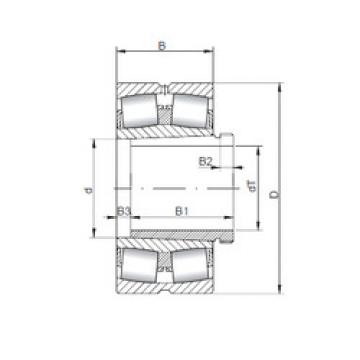 Bearing 23296 KCW33+AH3296 ISO