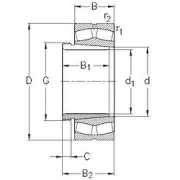 Bearing 239/600-K-MB-W33+AH39/600 NKE