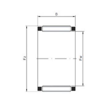 Bearing K25x29x17 ISO