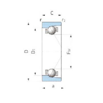 Bearing VTAA19Z-1 NSK