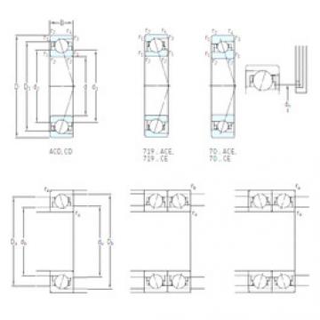 Bearing 71814 ACD/P4 SKF