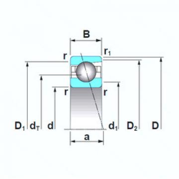 Bearing 7903CTRSU NSK