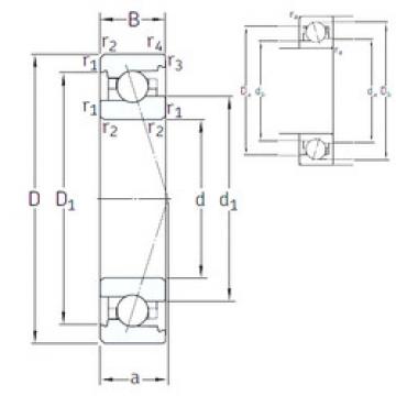 Bearing VEX 9 /NS 7CE1 SNFA