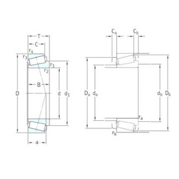 Bearing T4DB170 SKF