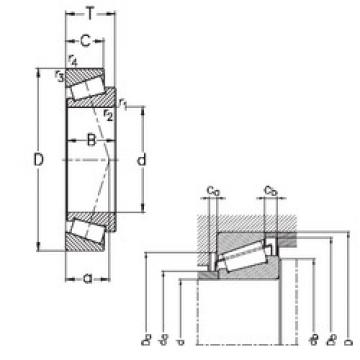 Bearing T4CB120 NKE