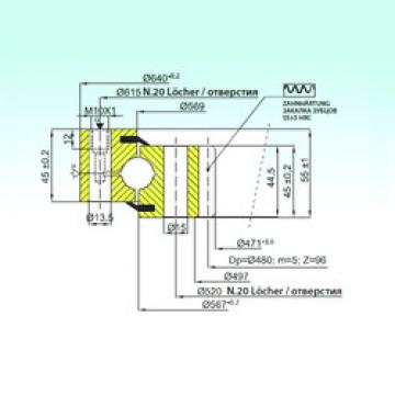 Bearing ZB1.20.0568.200-2RPPN ISB